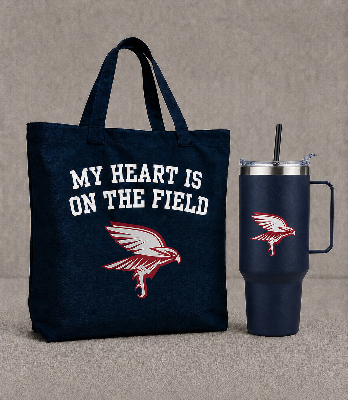 Personalized Football Inspired Tote Bags