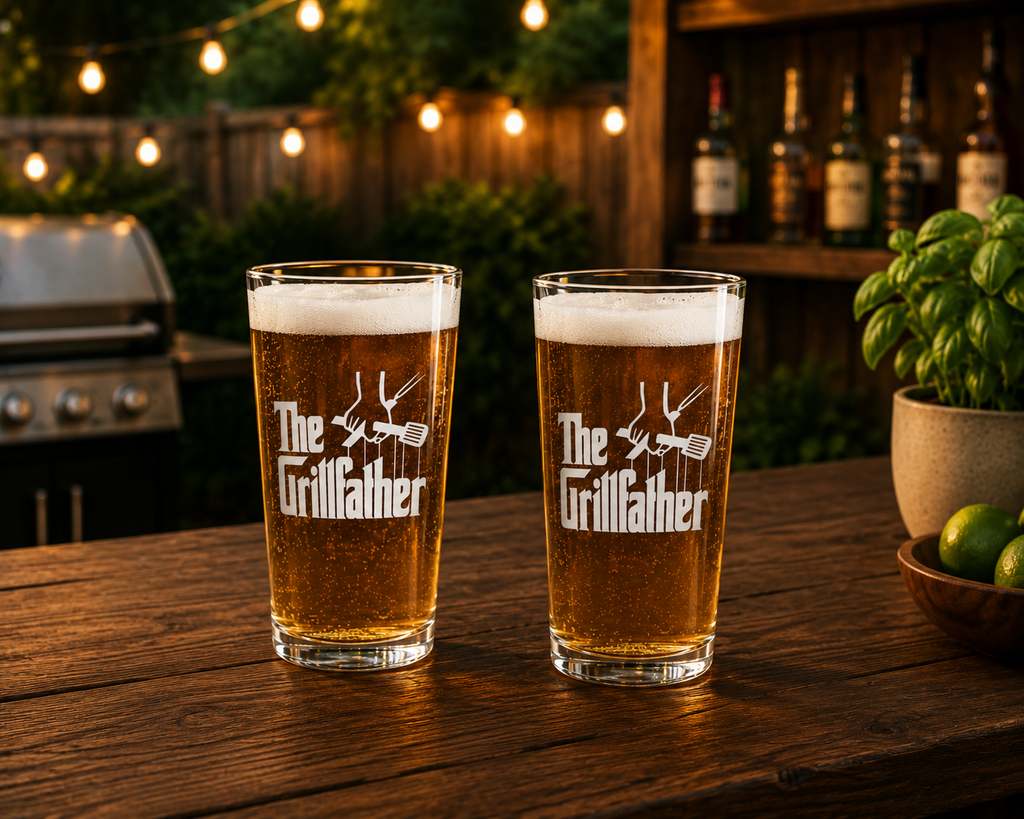 The GrillFather - Pint & Highball Glasses