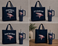 Personalized Football Inspired Tote Bags