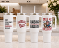 Baseball Inspired Water Tumblers
