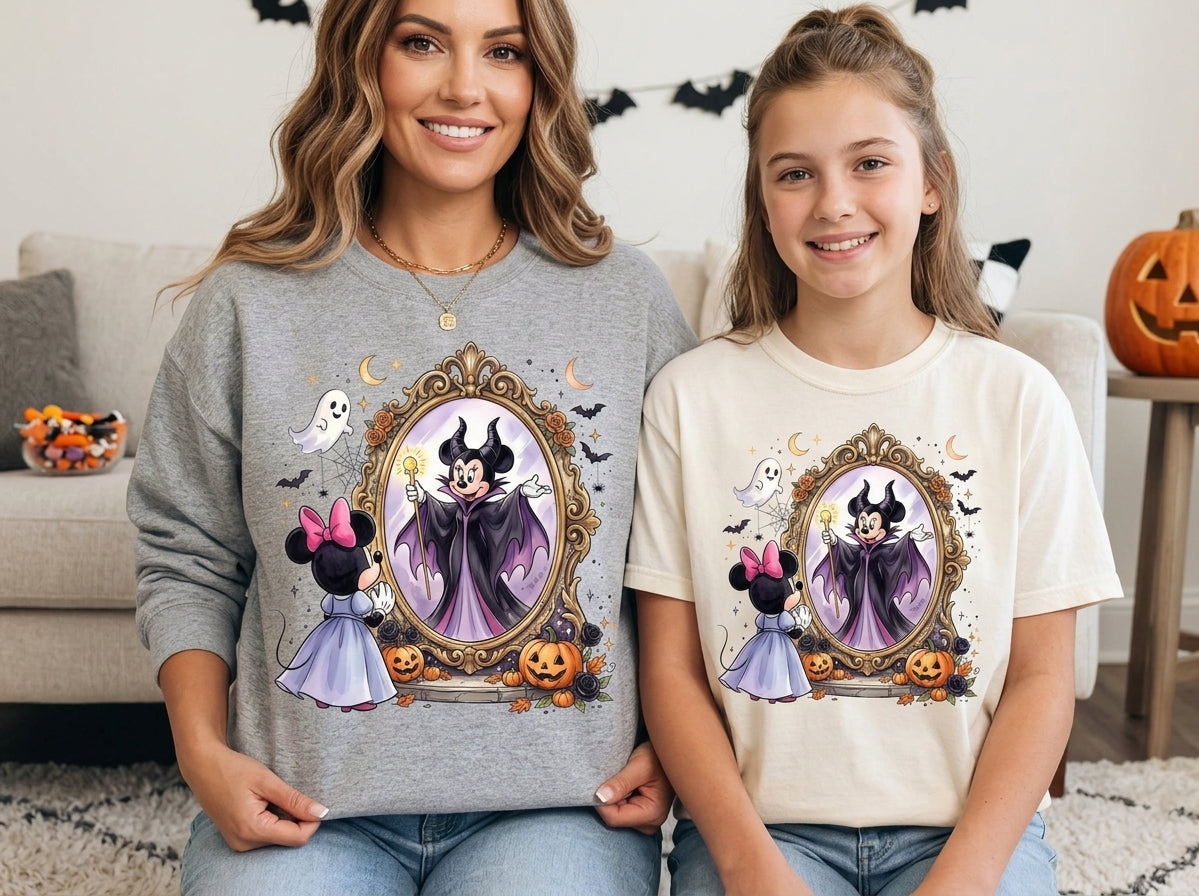 Halloween Minnie Mouse Villain - Apparel