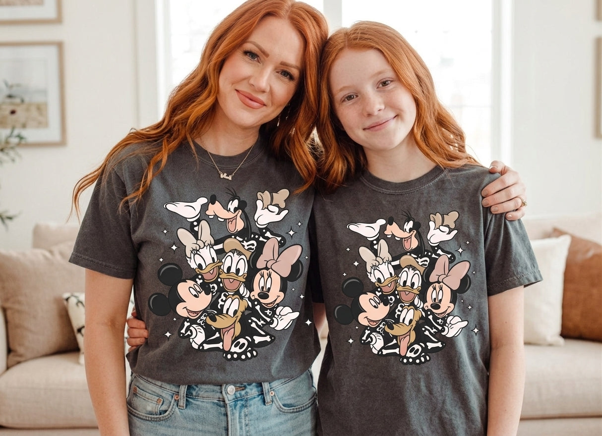 Halloween Disney Skeletons - Apparel