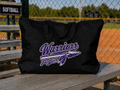 Warriors Duffle Canvas Tote Bag