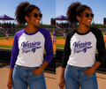 Men & Women's Warriors 3-Quarter Sleeve Tee