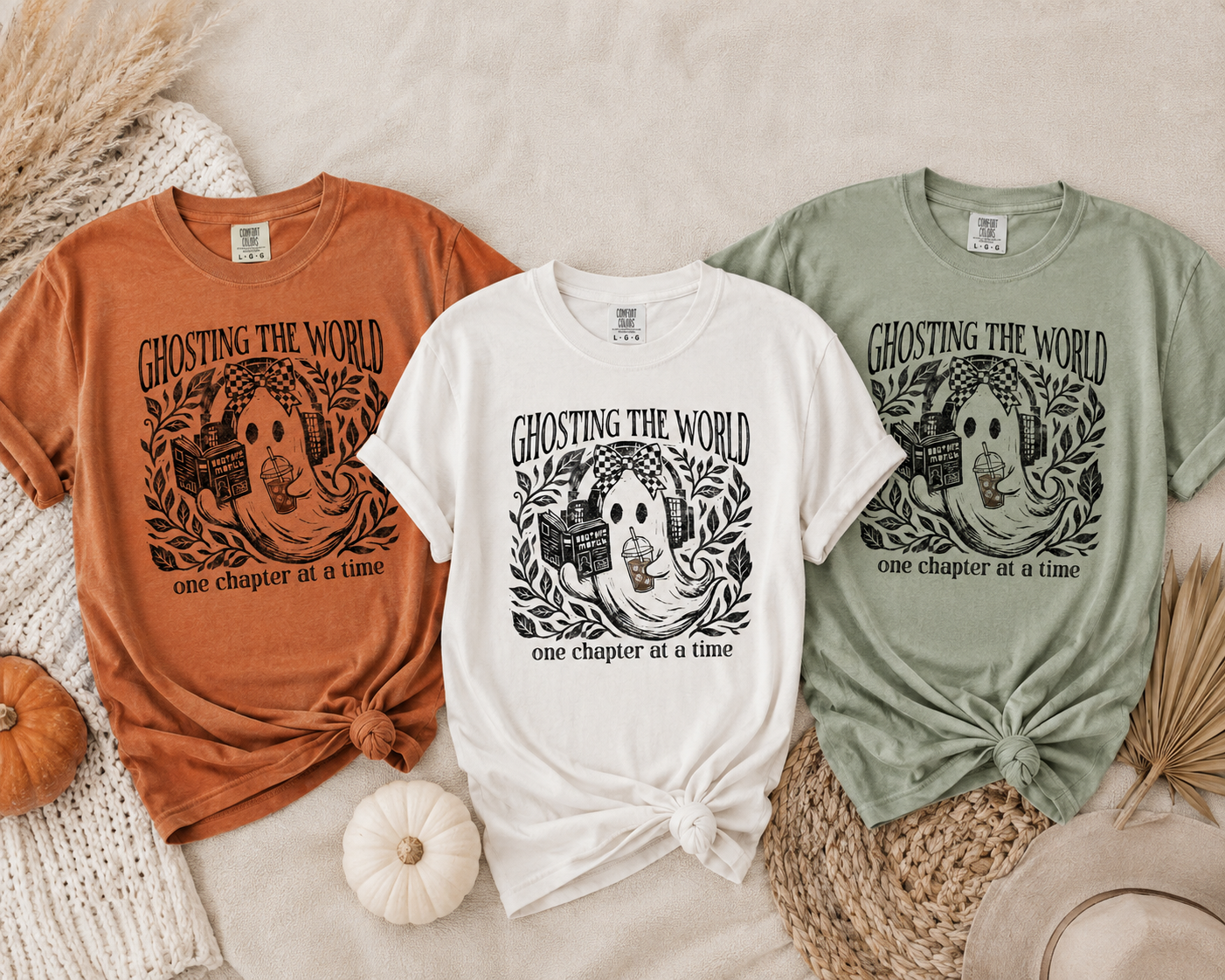 Ghosting The World One Chapter At A Time - Apparel