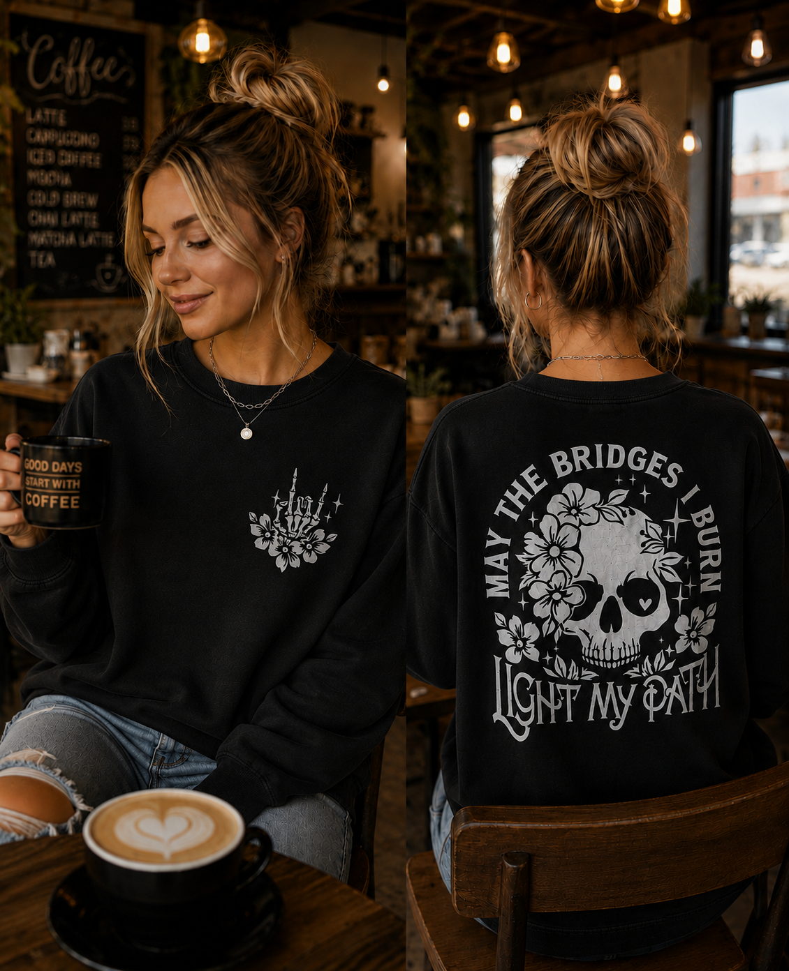 May the Bridges I Burn Light My Path - Apparel