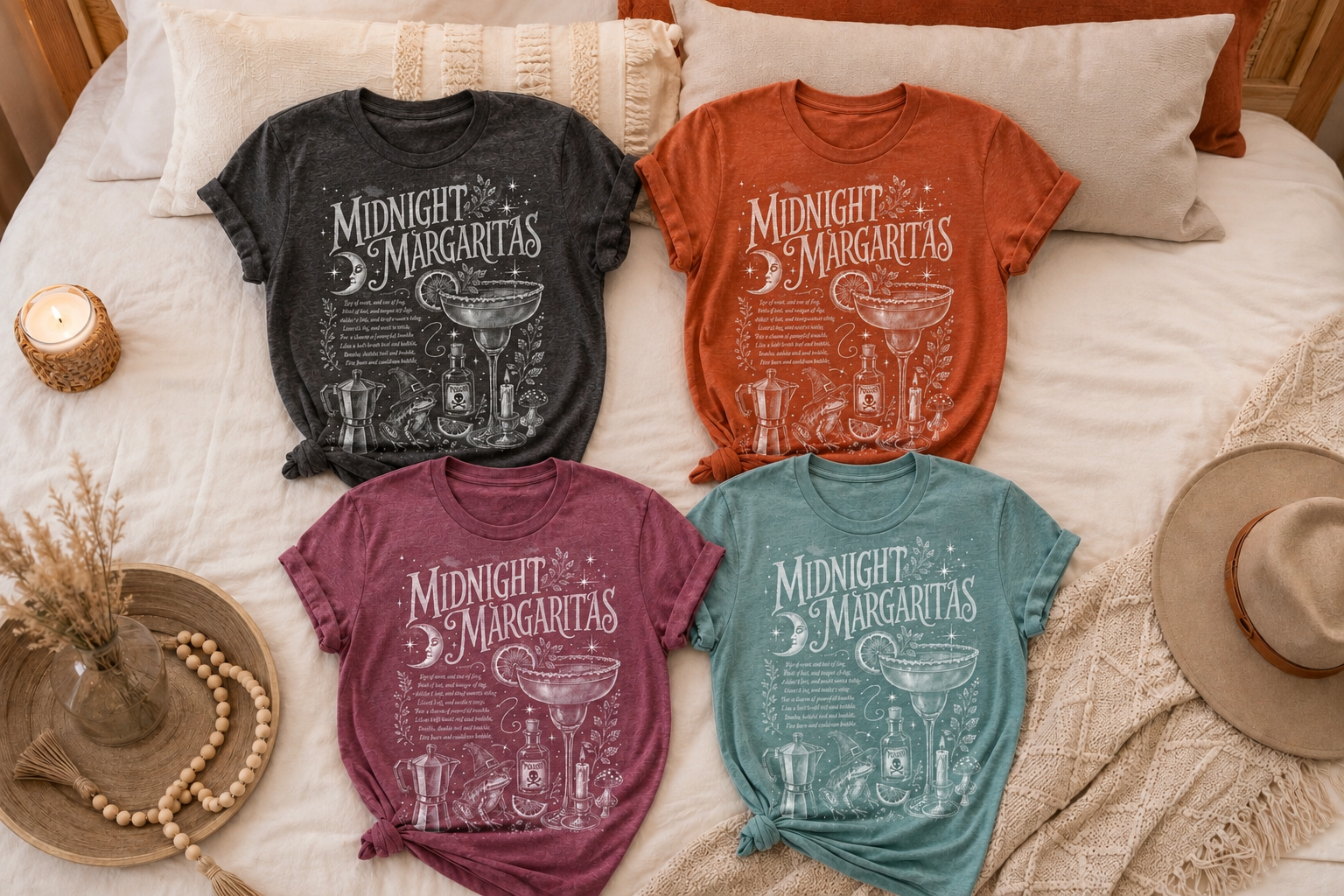 Spooky Midnight Margaritas - Apparel