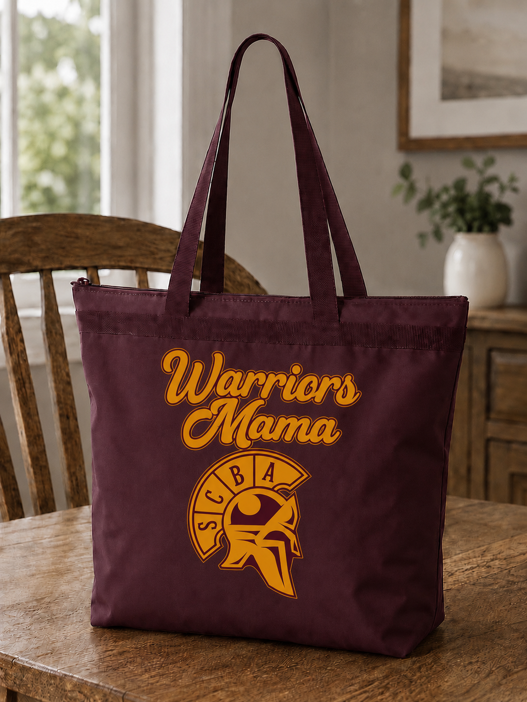 Personalized School Tote Bag
