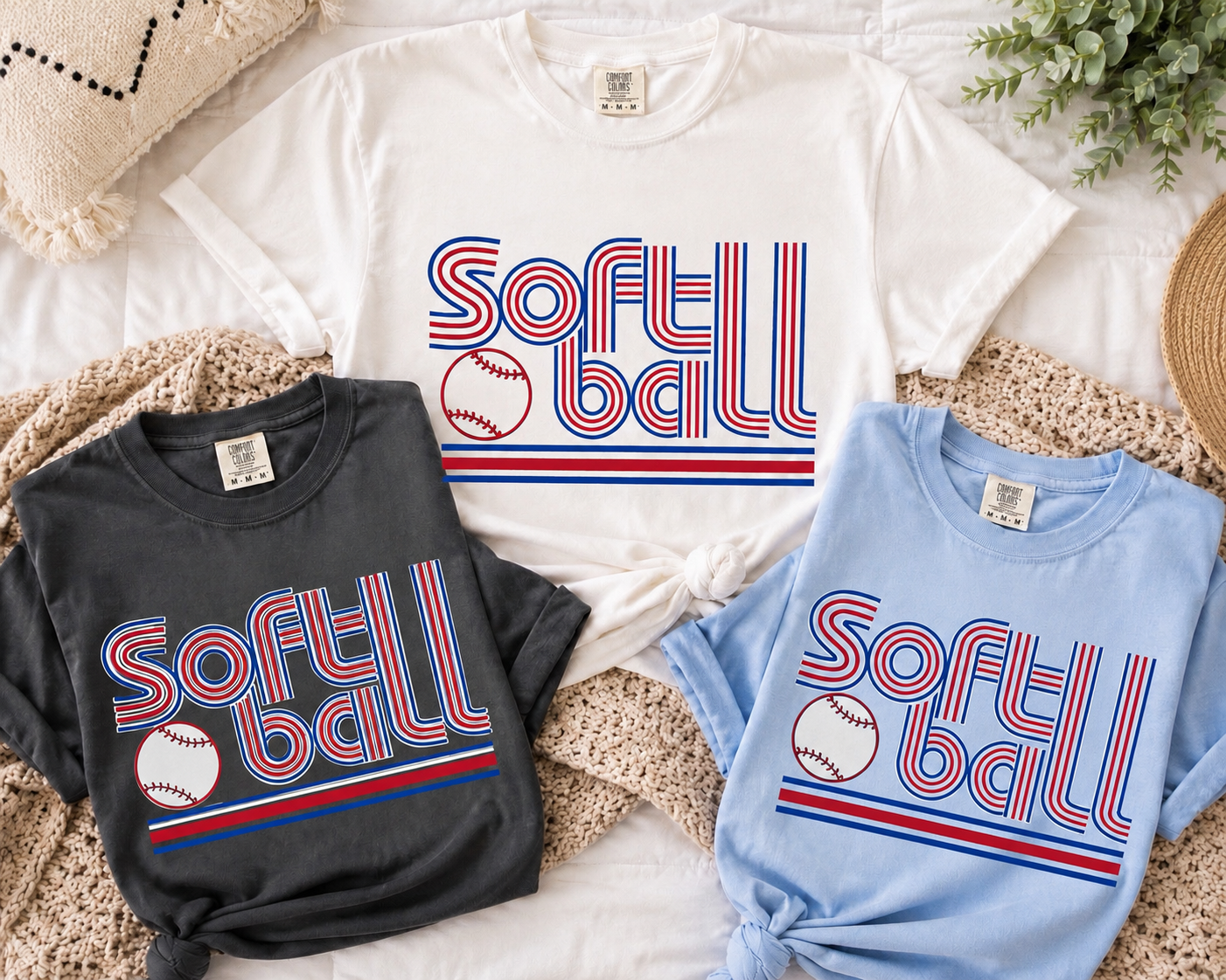 Retro Softball Apparel