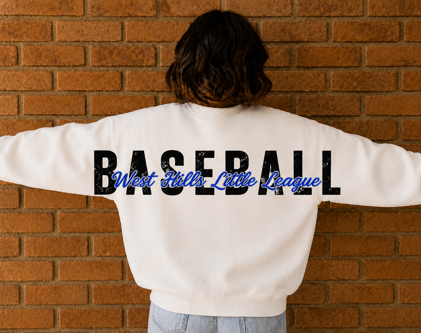 Personalized Sports Apparel - Across Shoulder & Back Lettering