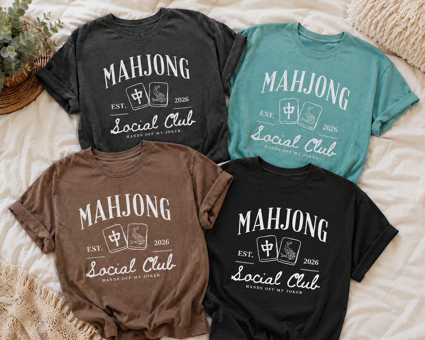 Mahjong Social Club - Hands Off My Joker - TShirt