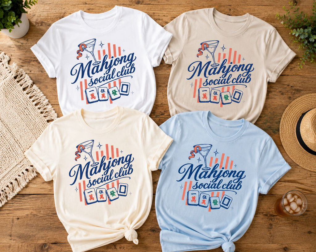 Mahjong Social Club - T-Shirt