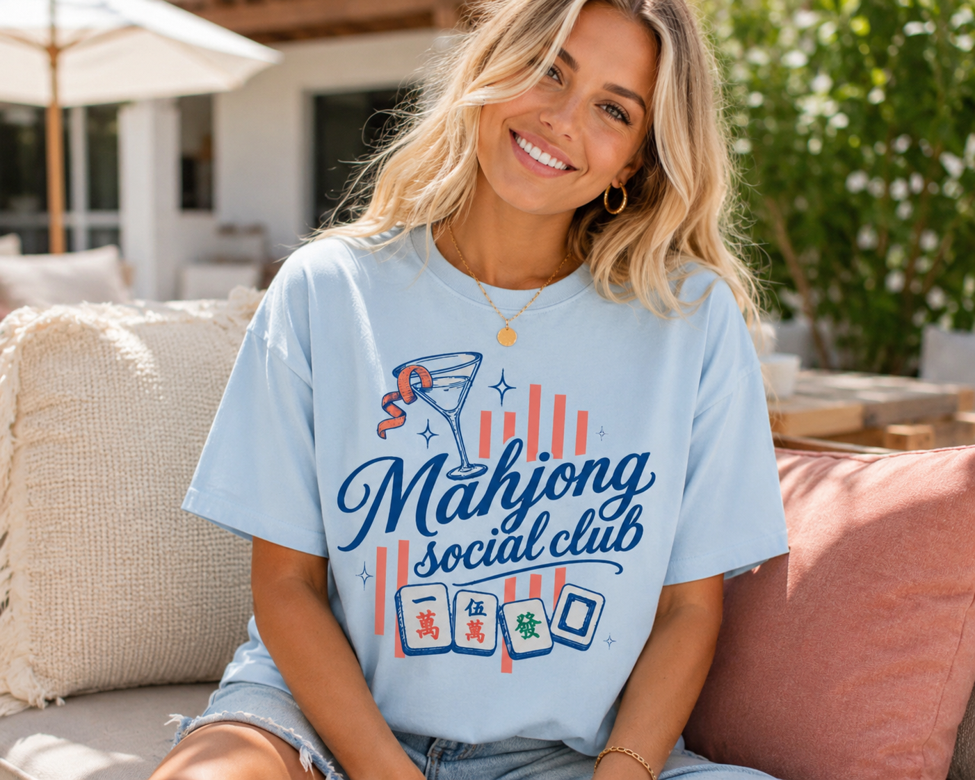 Mahjong Social Club - T-Shirt