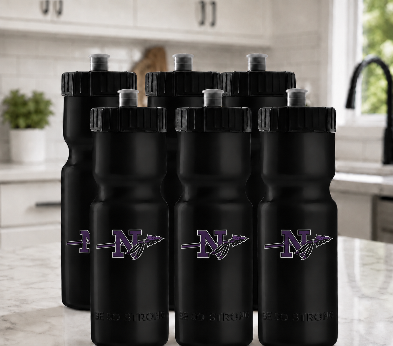 Navajo_Warriors Sport Water Bottles