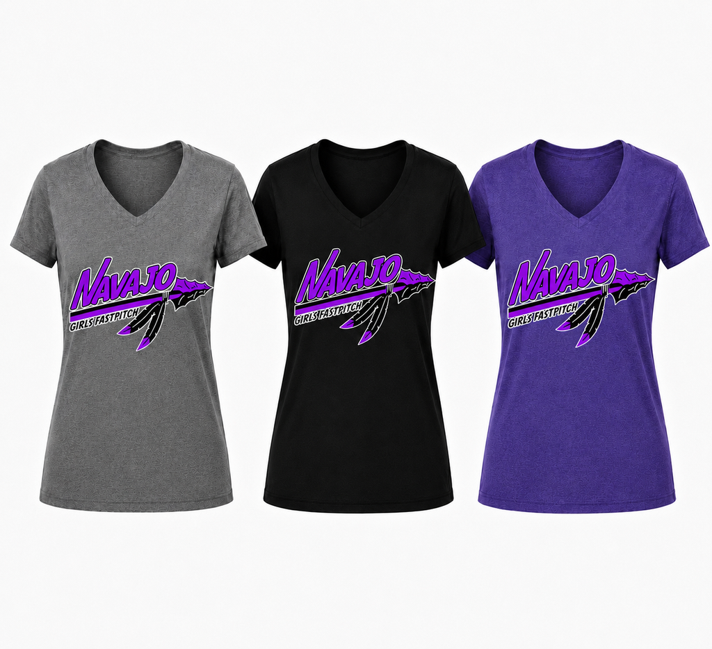 Navajo_Warriors V-Neck TShirts