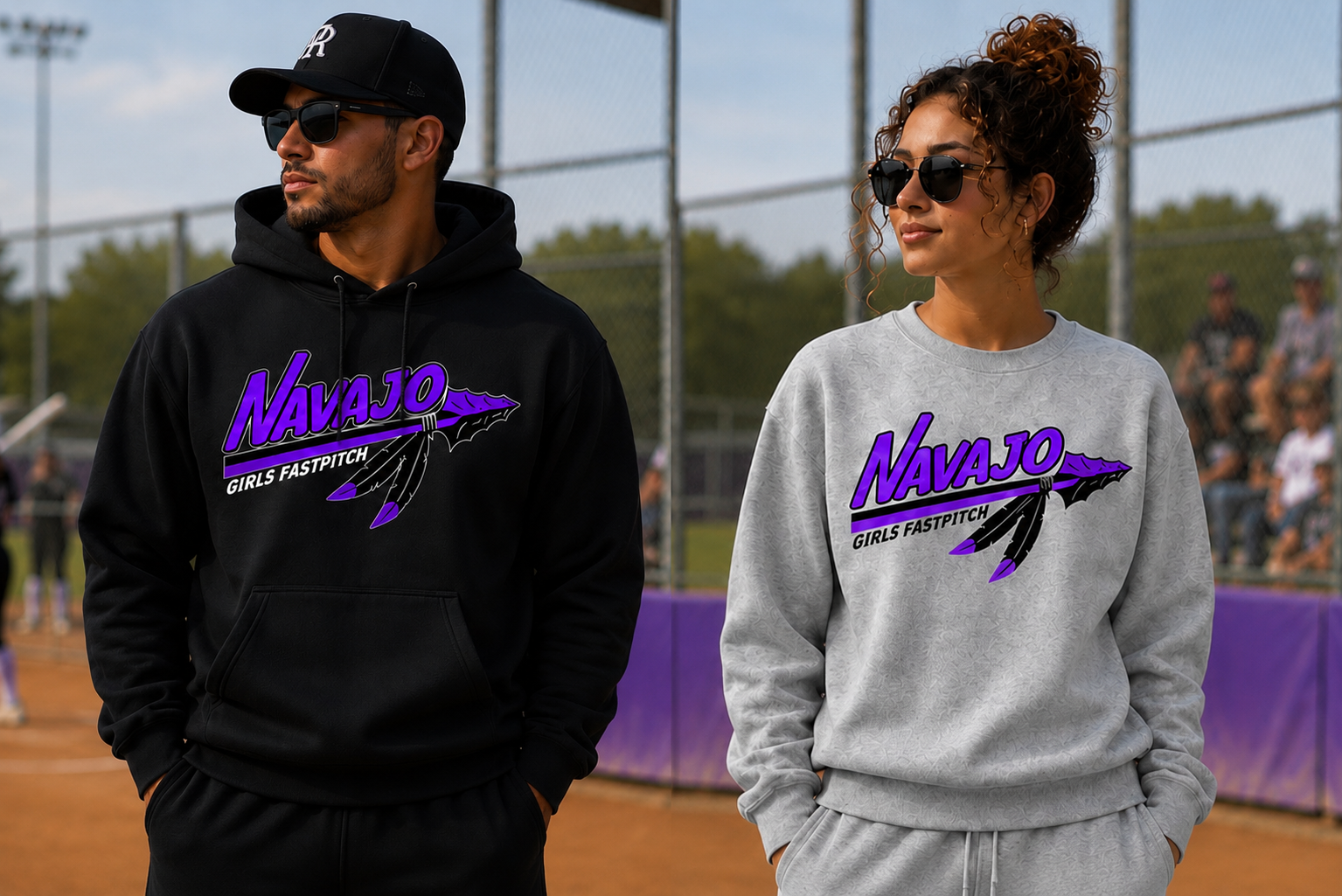 Unisex Adult & Youth Navajo_Warriors Sweatshirts