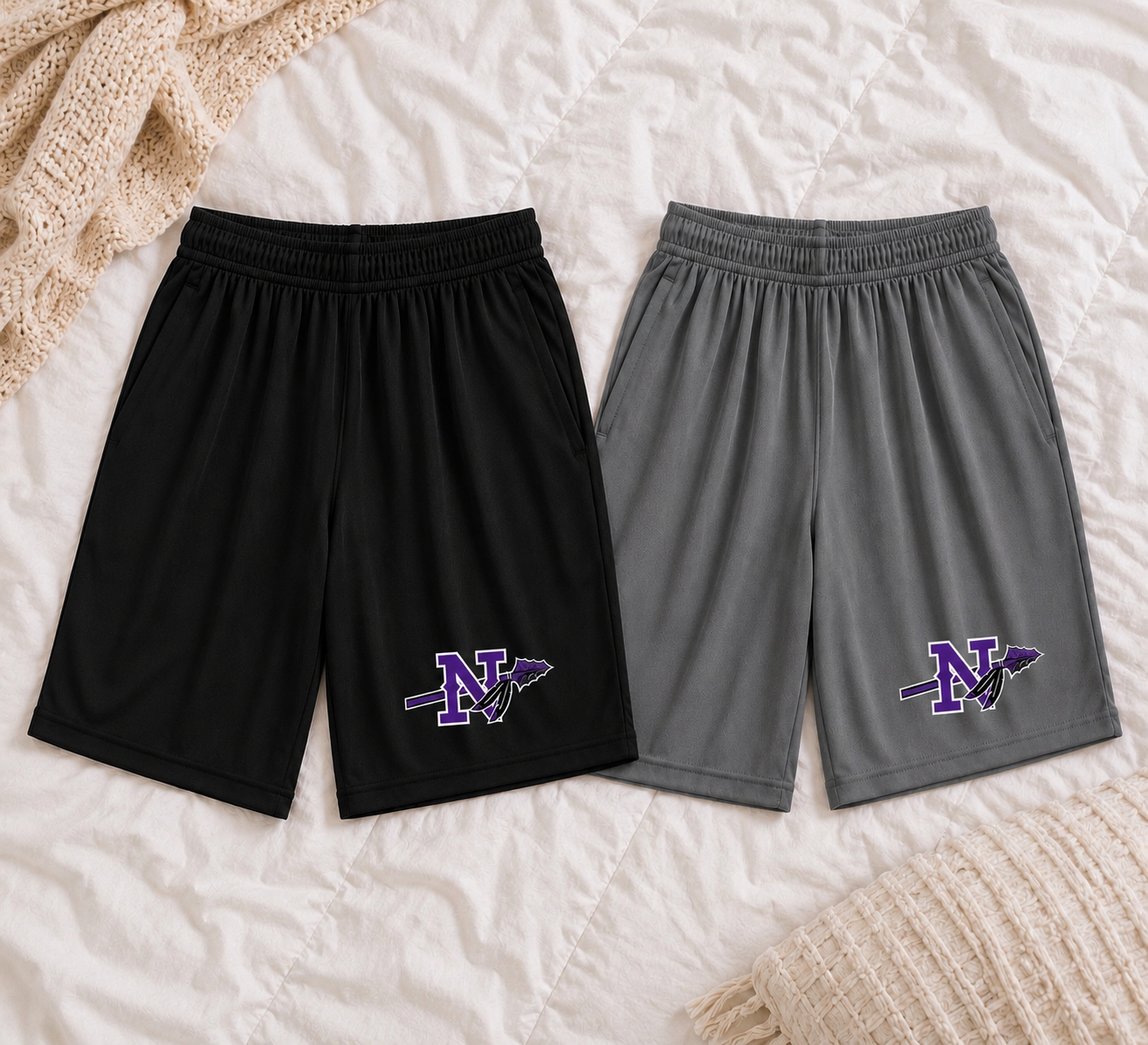 Men & Youth Navajo_Warriors Basketball Shorts