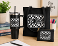 Canvas Tote Bags & Water Tumbler - "Teach Them, Love Them, Watch Them Grow"