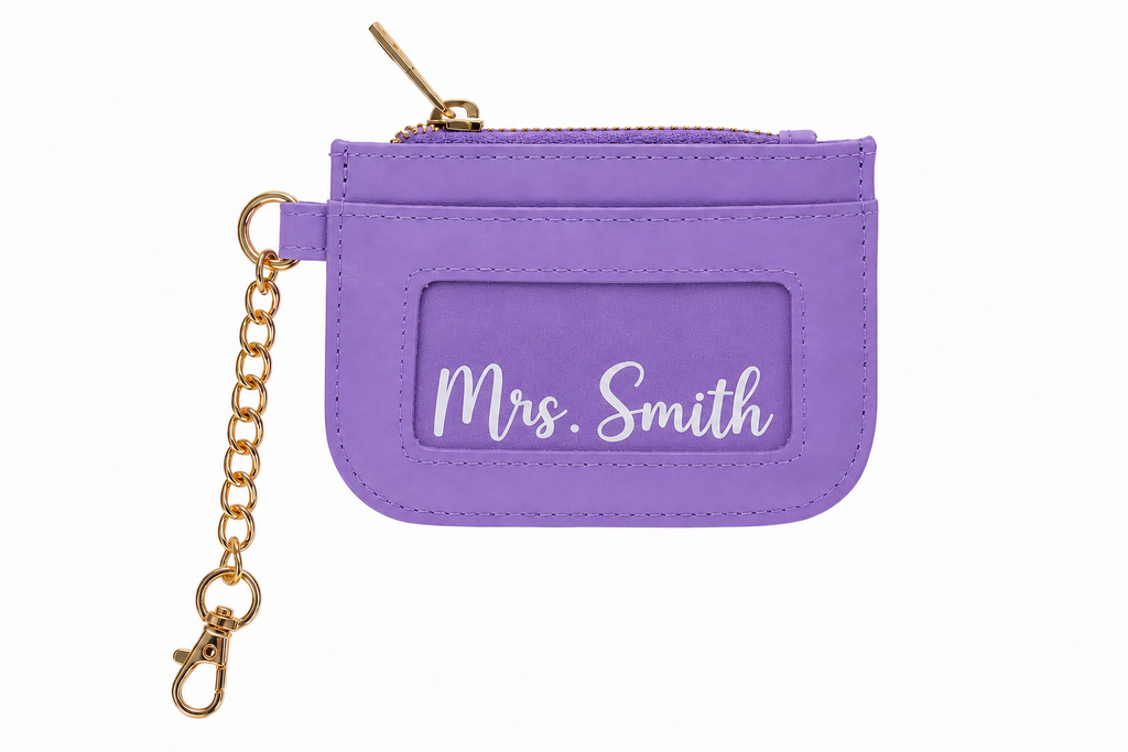 Personalized Small Coin Bag