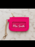 Personalized Small Coin Bag