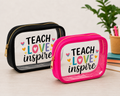 Teacher Inspired Clear Cosmetic Bag