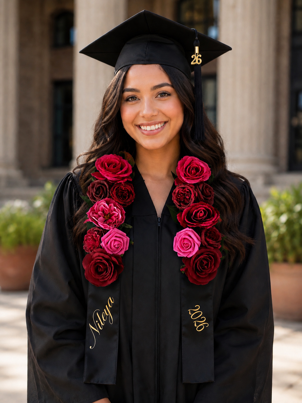 Personalized Graduation Lei