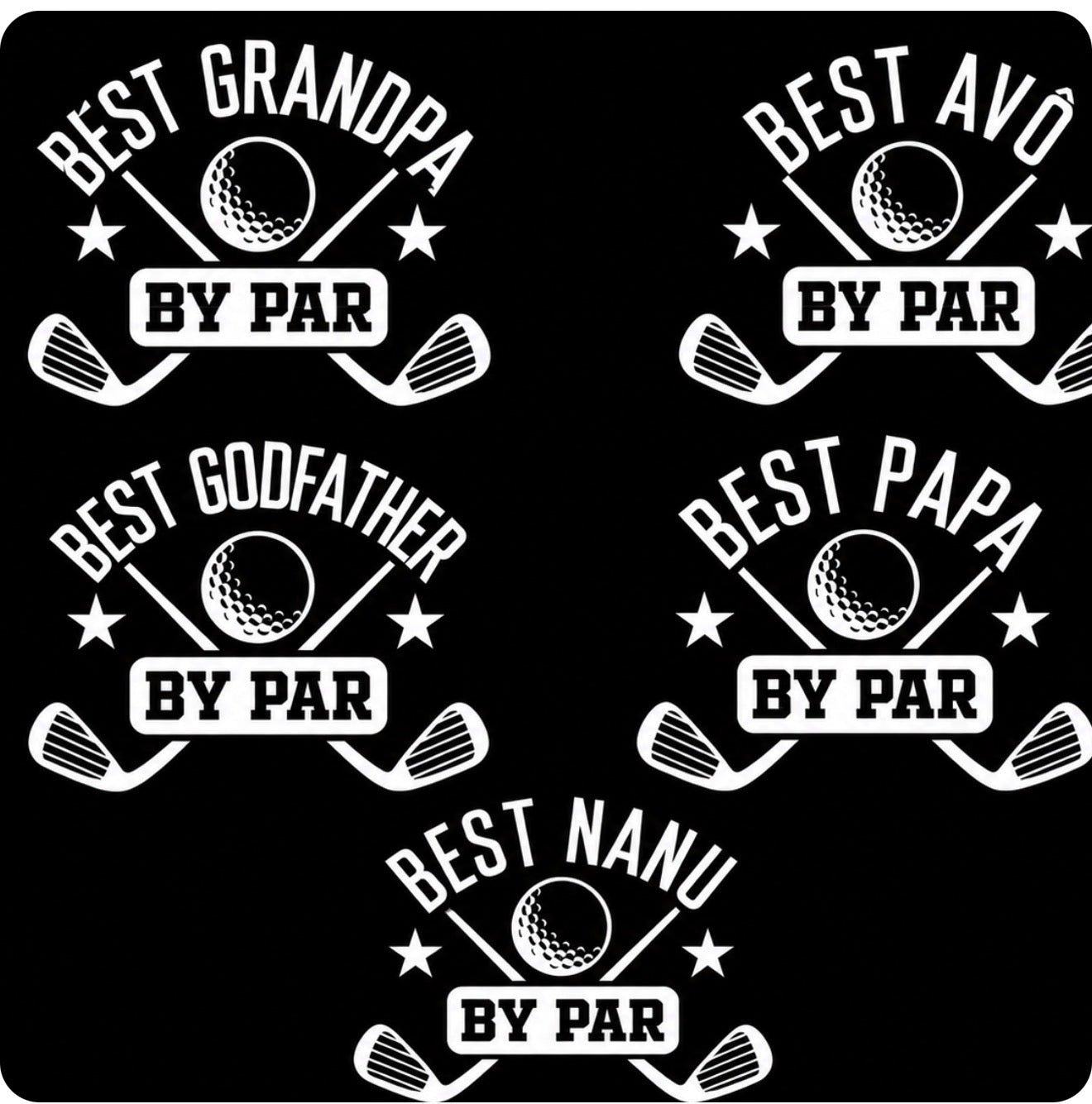 BEST DAD by Par Glassware