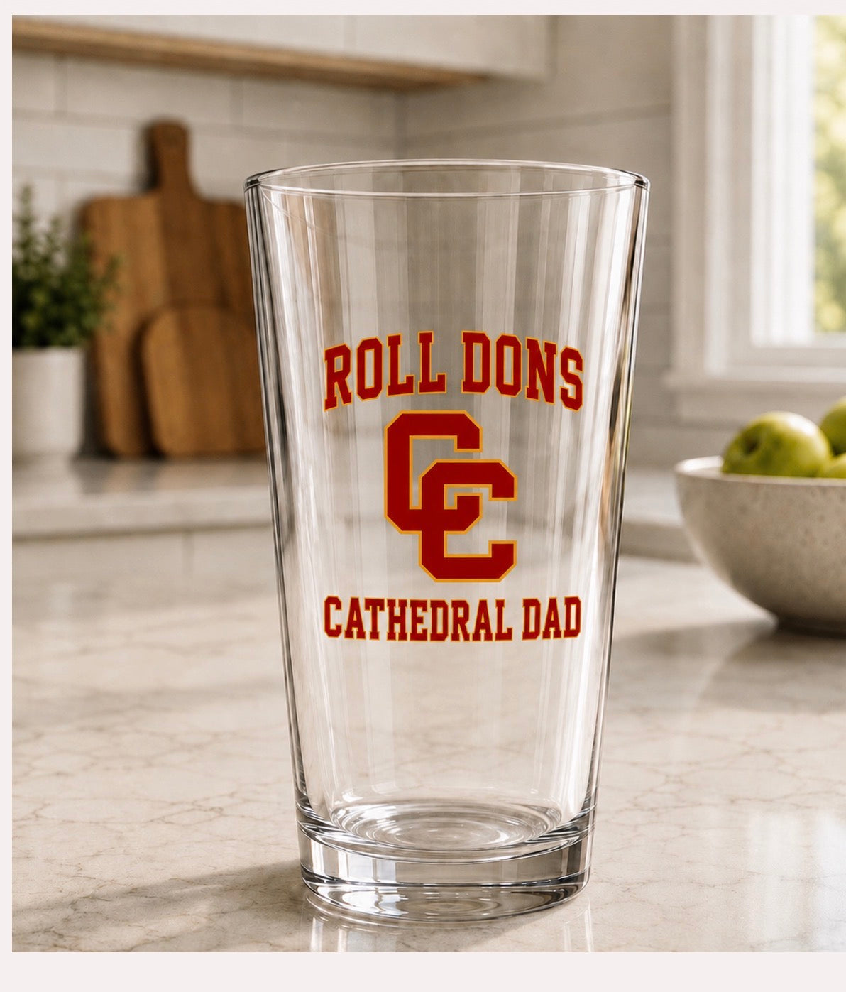 DAD - Kids School Glassware