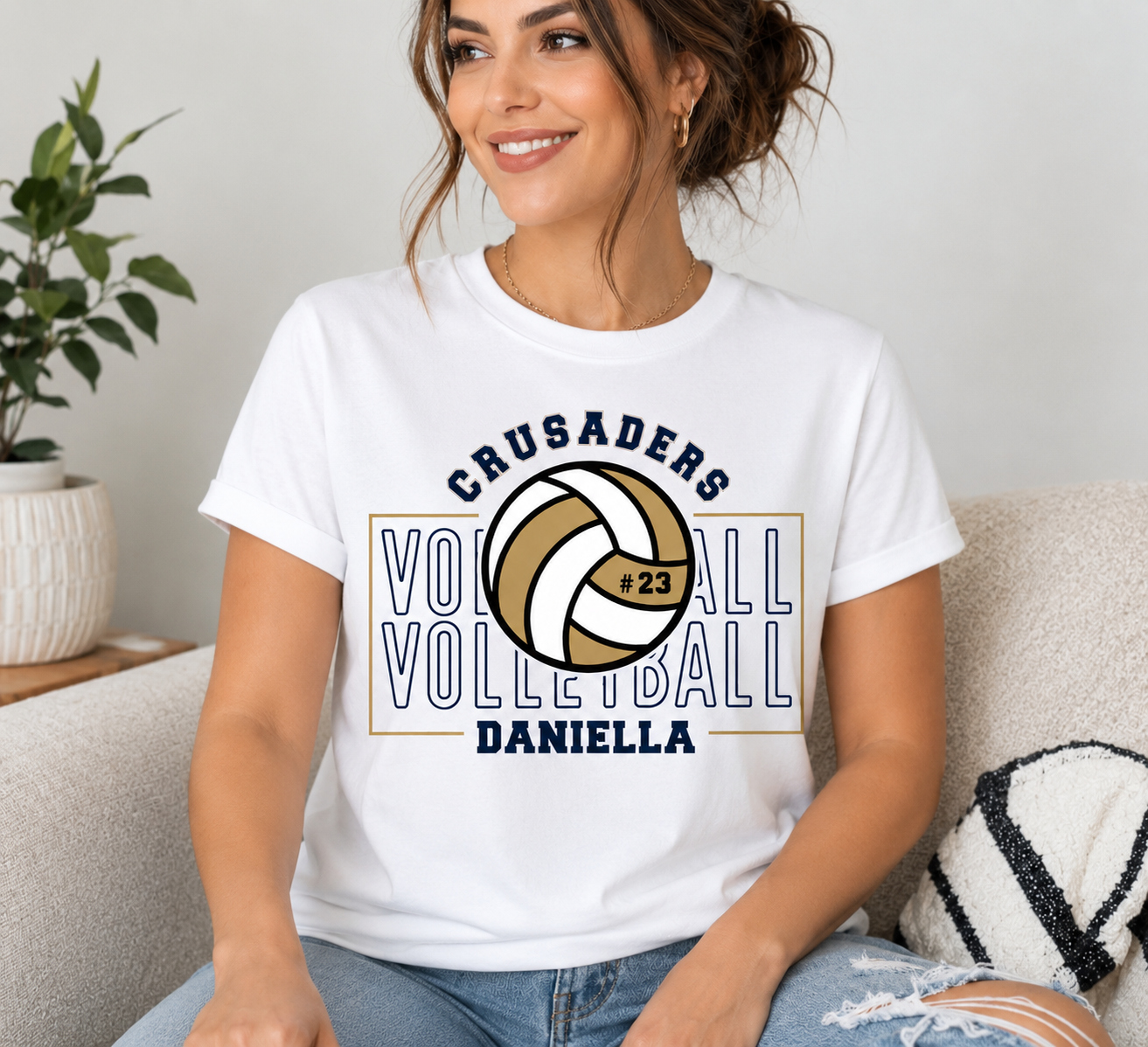 Personalized Volleyball Team Appeal