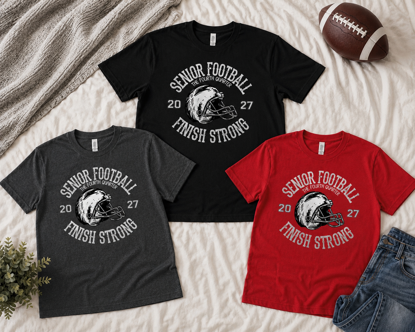 Football - Senior Dad, The Fourth Quarter Apparel