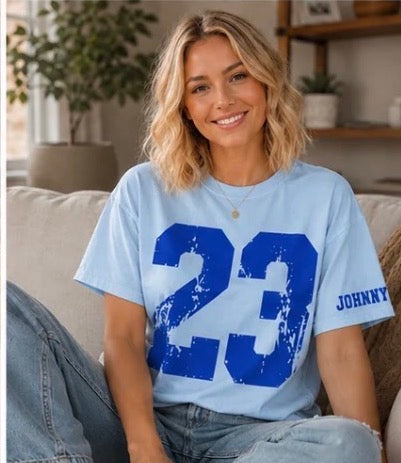 Personalized Jersey Apparel - Name & Number