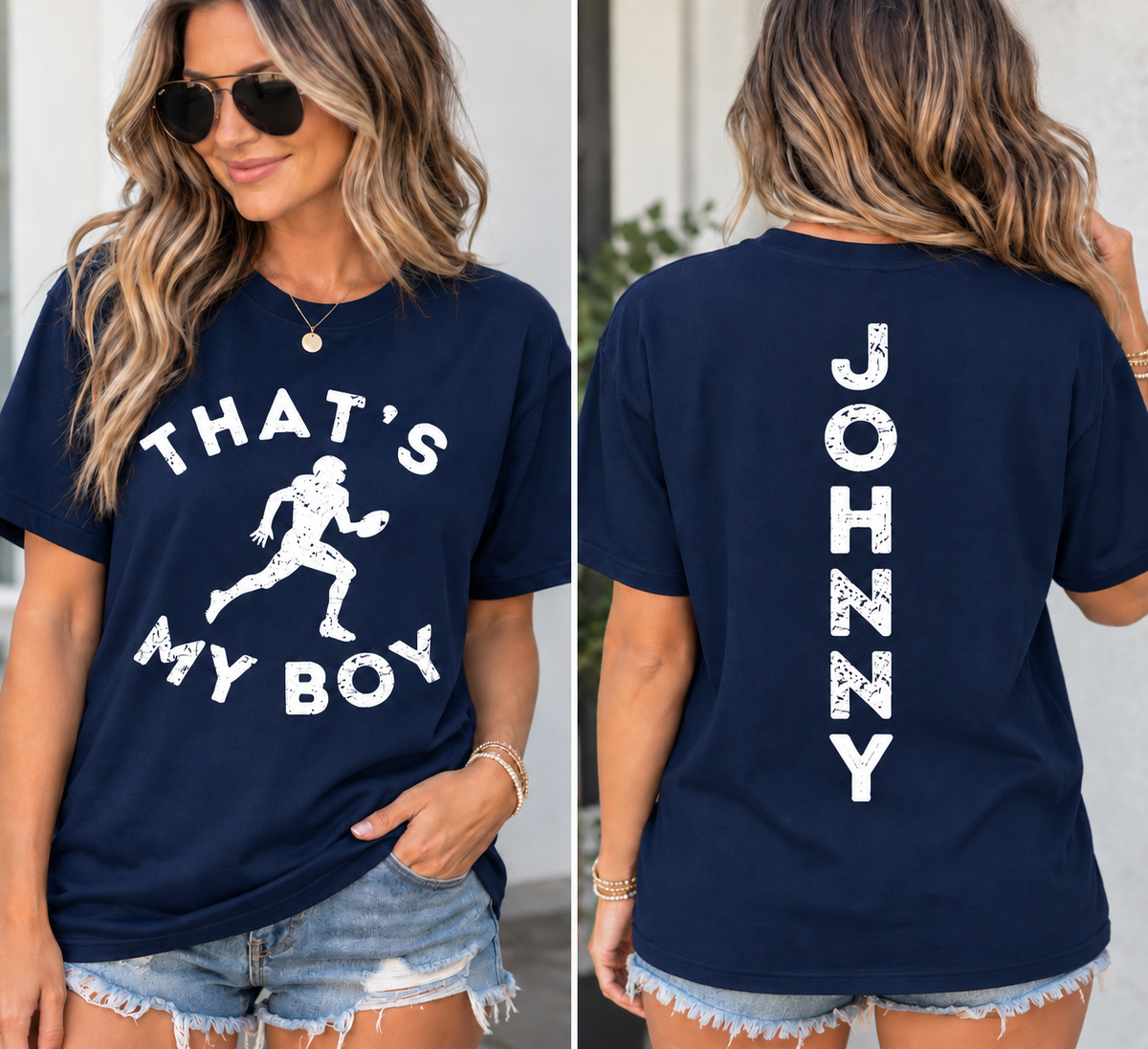 Personalized That's My Boy - Apparel