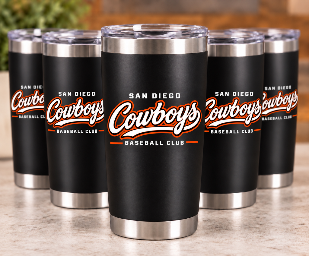Cowboys Inspired Coffee/Water Tumbler