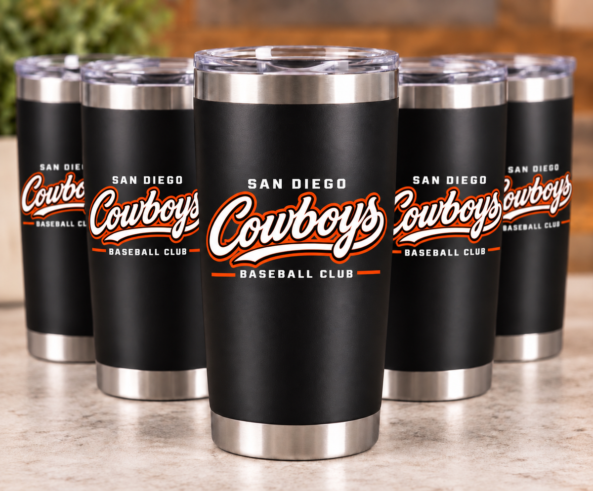 Cowboys Inspired Coffee/Water Tumbler