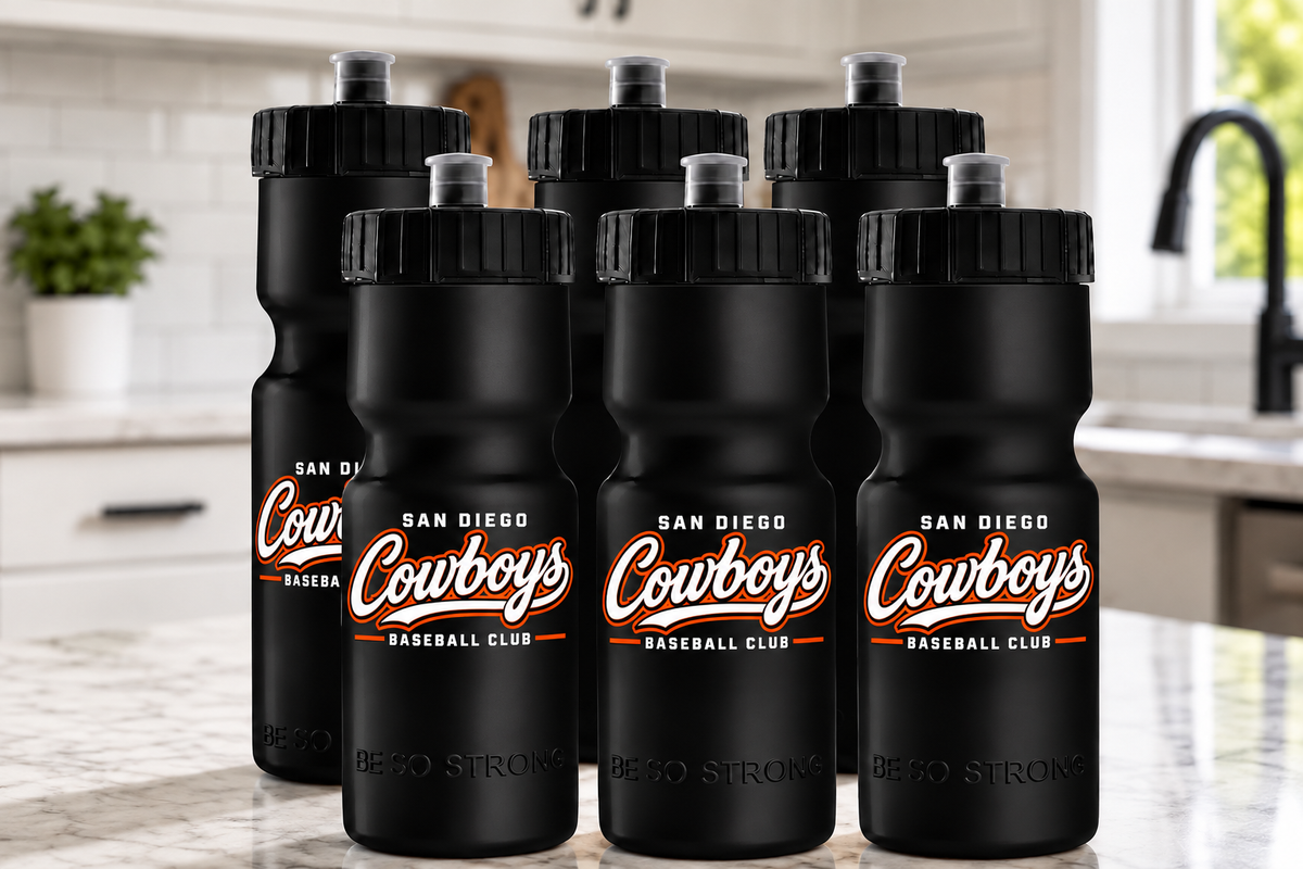 Cowboys Inspired Sports Water Bottle