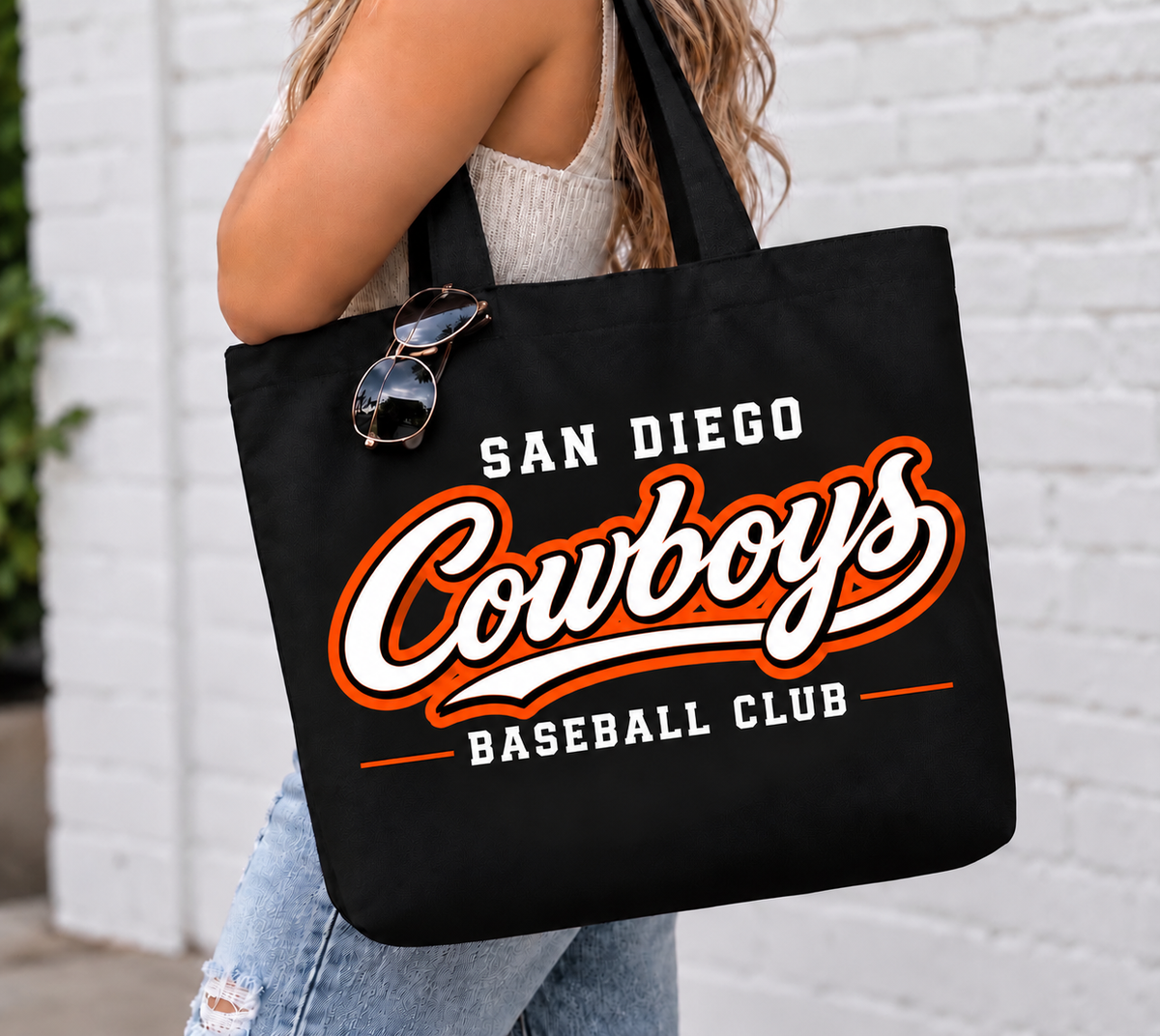 Cowboys Duffle Canvas Tote Bag