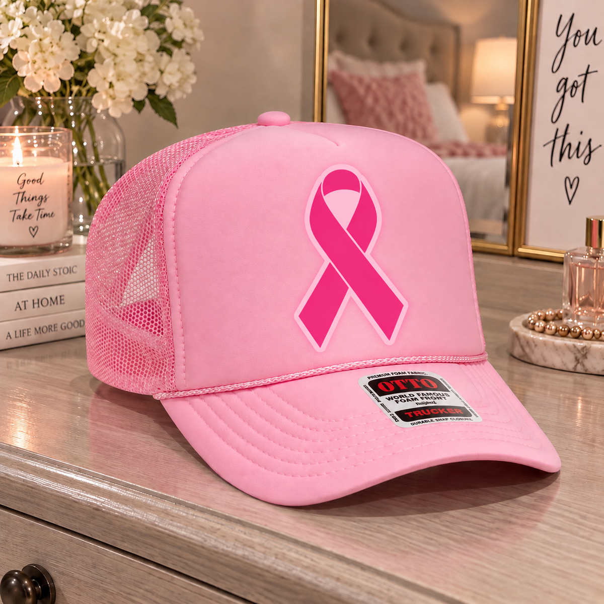 Breast Cancer Awareness Trucker Hats