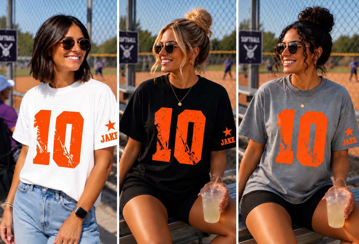 Personalized Jersey T-Shirt