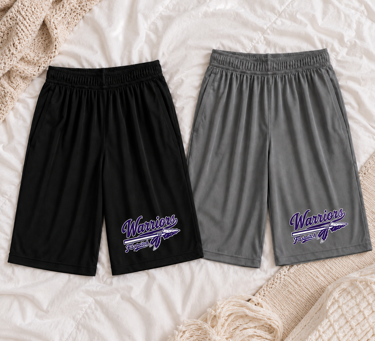 Men & Youth Navajo_Warriors Basketball Shorts