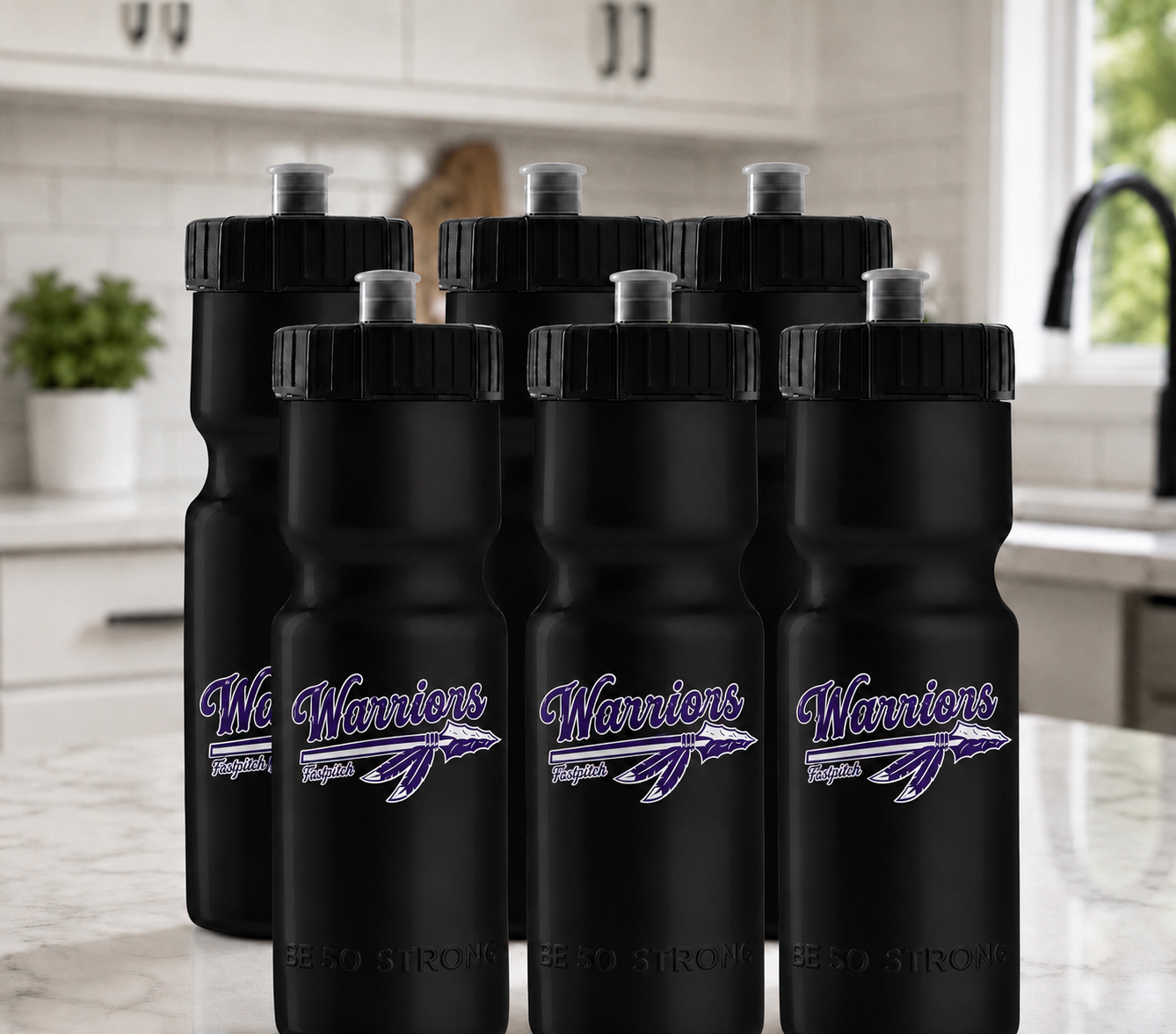 Navajo_Warriors Sport Water Bottles