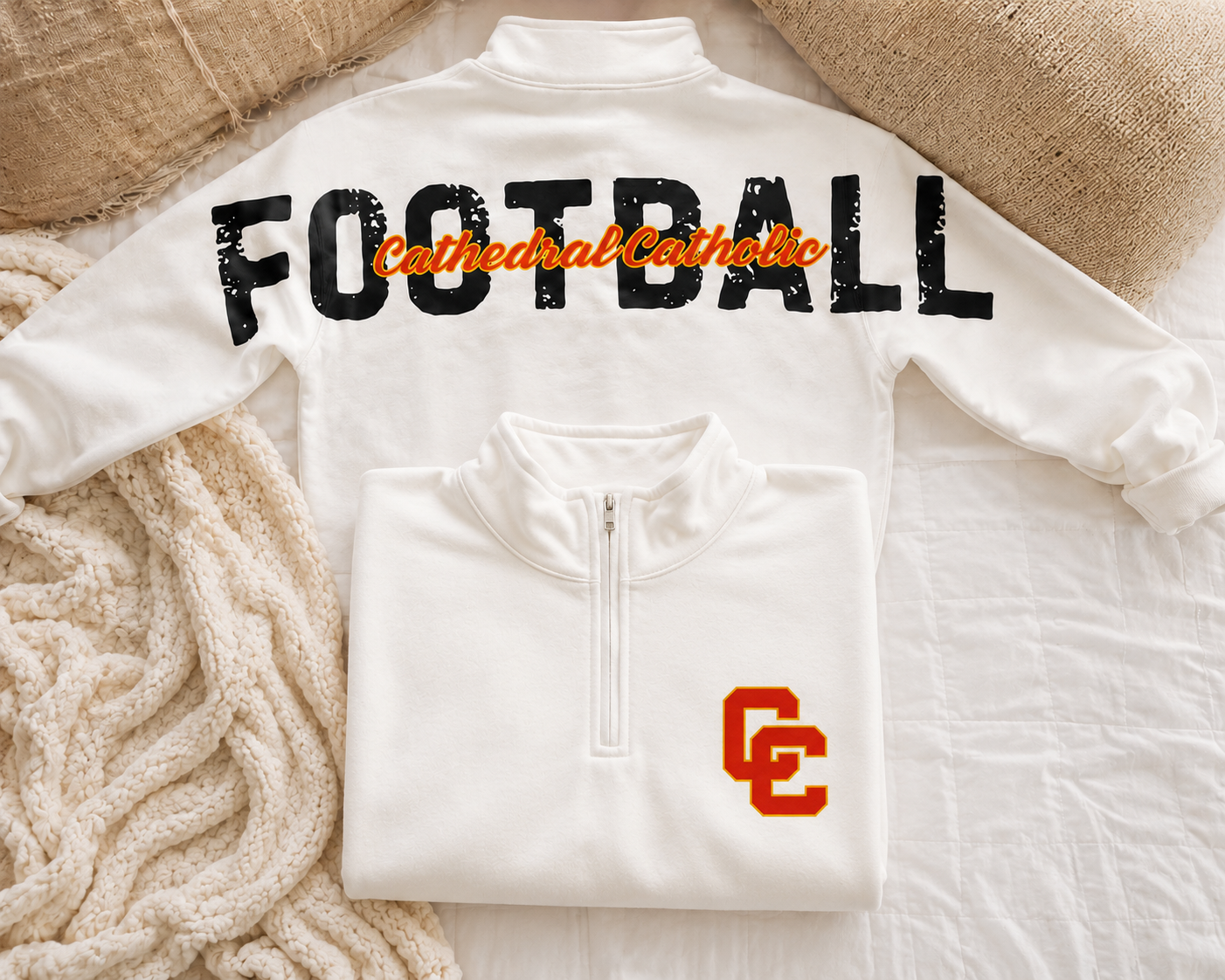 Personalized Sports Apparel - Across Shoulder & Back Lettering