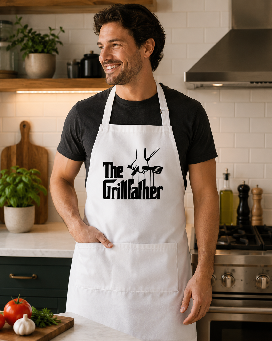 The GrillFather Apron & Towel Set